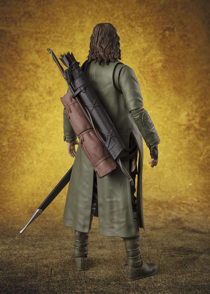 BANDAI SHF LORD RINGS FELLOWOSHIP ARAGORN ACTION FIGURE 15.5 cm