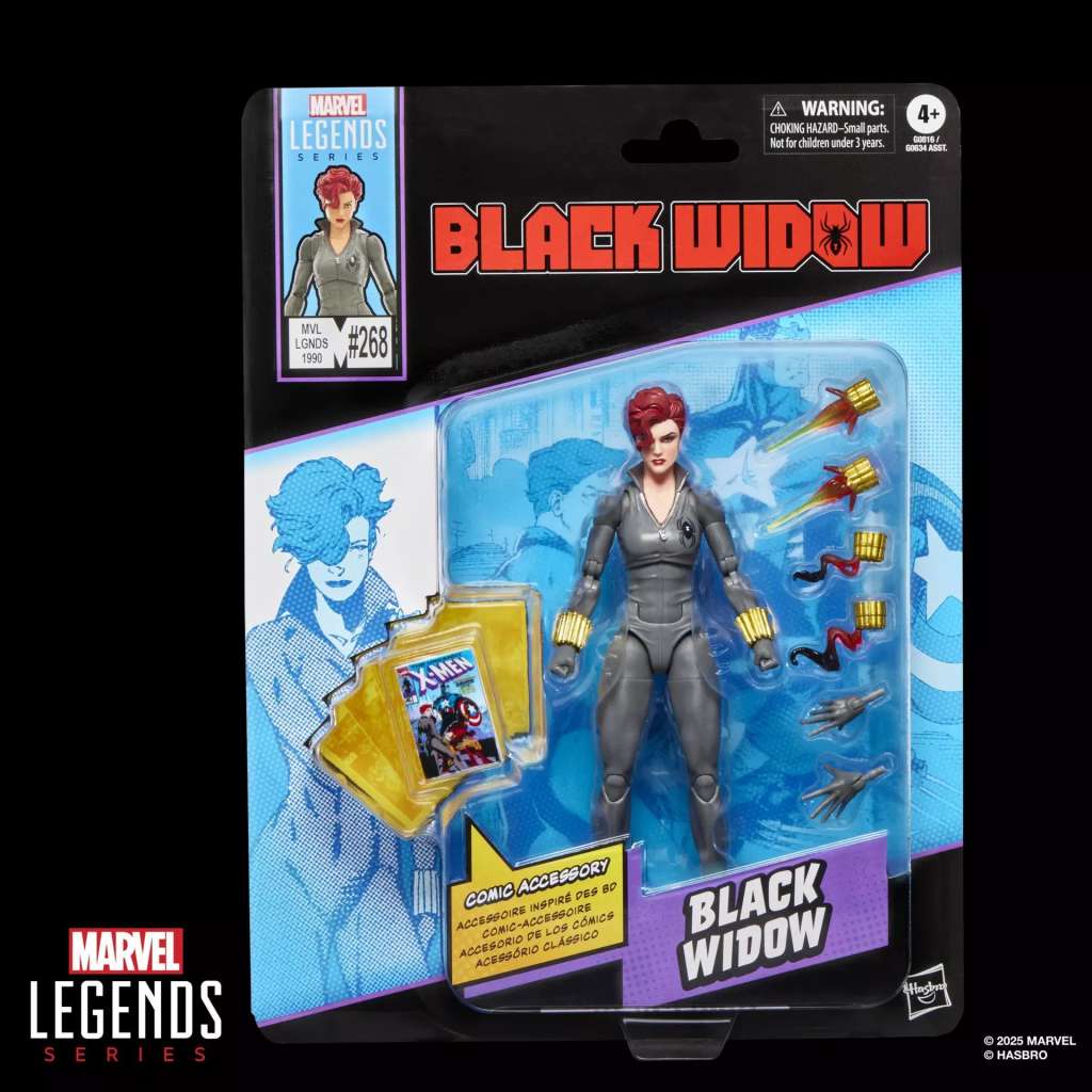 MARVEL LEGENDS SERIES BLACK WIDOW - BLACK WIDOW FIGURE 15CM