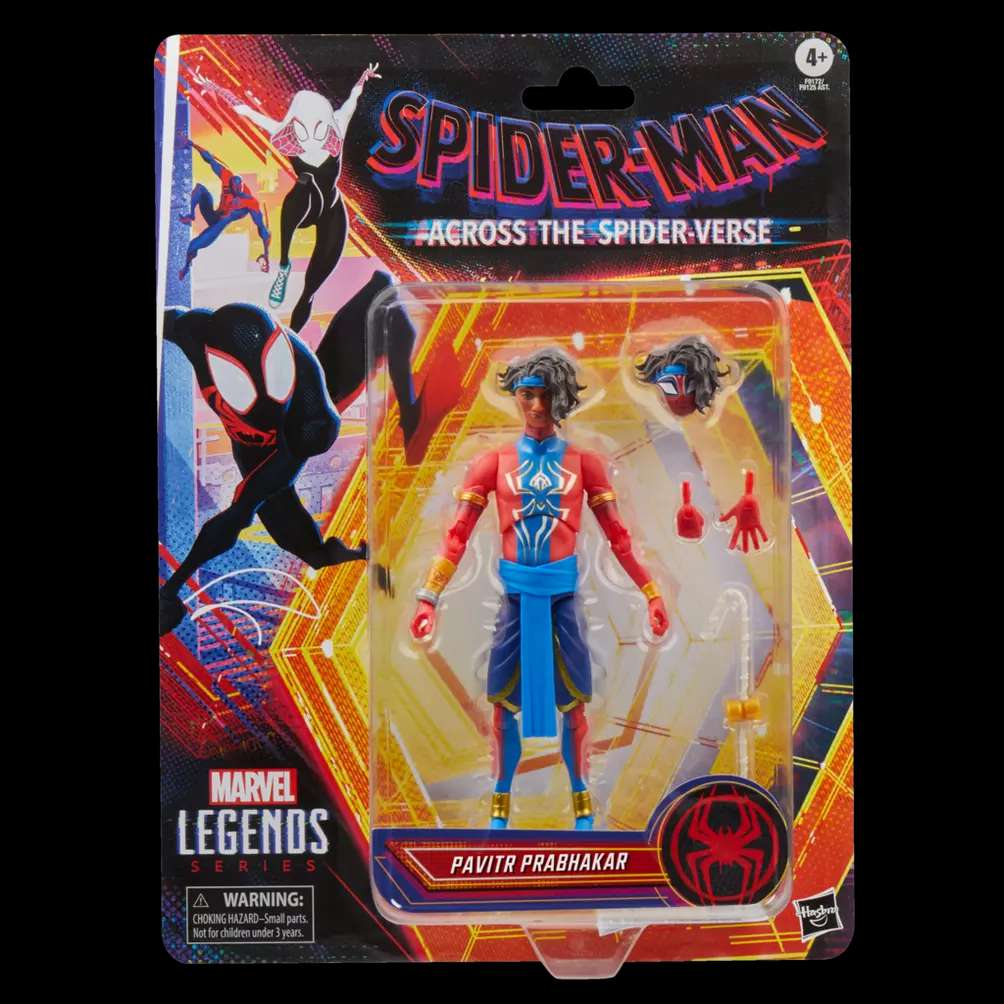 SPIDER-MAN: ACROSS THE SPIDER-VERSE MARVEL LEGENDS ACTION FIGURA PAVITR PRABHAKAR 15 CM HASBRO