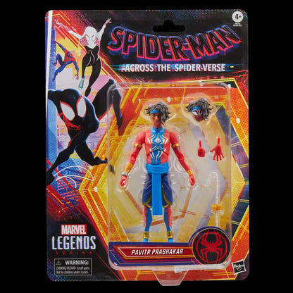 SPIDER-MAN: ACROSS THE SPIDER-VERSE MARVEL LEGENDS ACTION FIGURA PAVITR PRABHAKAR 15 CM HASBRO