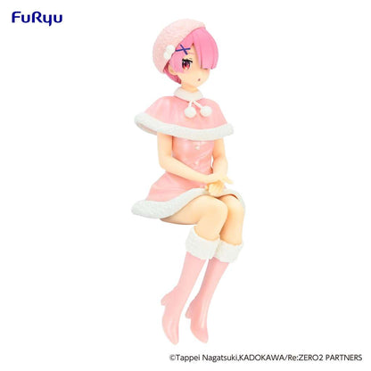RE:ZERO STARTING LIFE IN ANOTHER WORLD NOODLE STOPPER PVC STATUA RAM SNOW 14 CM FURYU