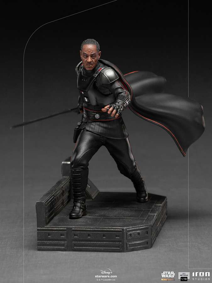 IRON STUDIOS MANDALORIAN MOFF GIDEON ART ST 1/10 STATUA 20 cm