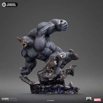 SPIDER-MAN VS VILLAINS RHINO STATUE 1/10