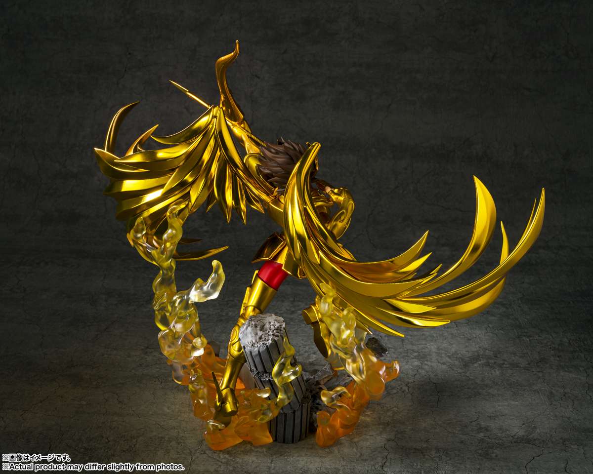 SAINT SEIYA FIGUARTS ZERO METALLIC TOUCH STATUA PEGASUS SAGITTARIUS 25 CM BANDAI
