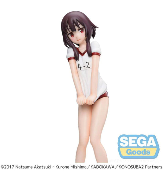 KONOSUBA GOD'S BLESSING ON THIS WONDERFUL WORLD! 2 SPM PVC STATUA MEGUMIN GYM CLOTHES VER. 22 CM SEGA