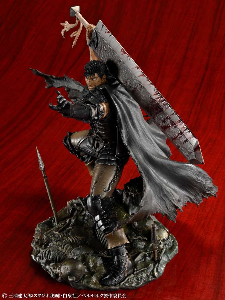 BERSERK GUTS BLACK SWORDSMAN 1/7 ST
