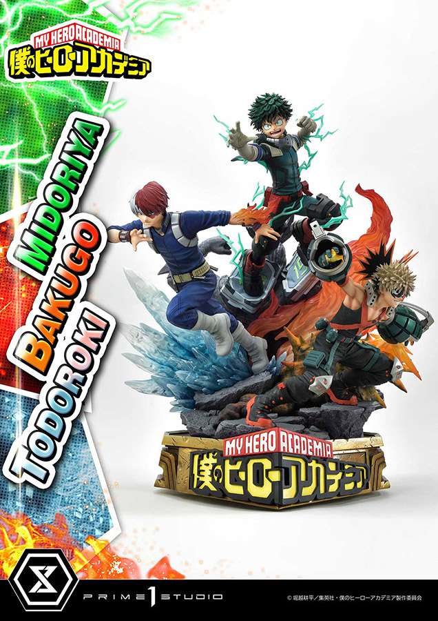 MHA MIDORIYA BAKUGOTO DOROKI STATUA STATUA PRIME 1 STUDIO