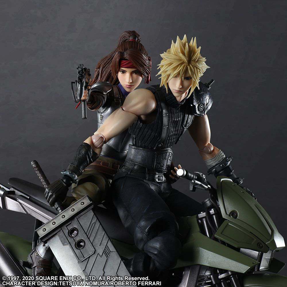 FF VII REMAKE CLOUD JESSIE & MOTOR PAK