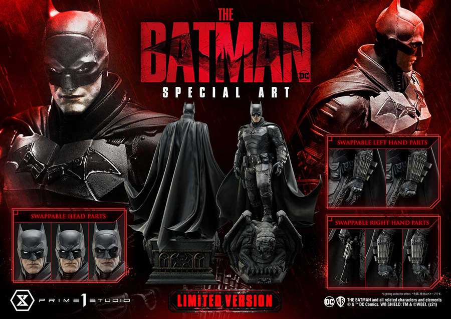 THE BATMAN STATUA 1/3 BATMAN SPECIAL ART EDITION LIMITED VERSION 89 CM PRIME 1 STUDIO