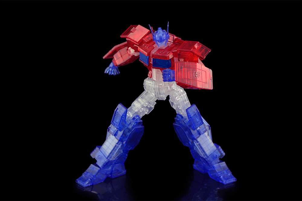 TRANSFORMERS OPTIMUS PRIME CLEAR MK
