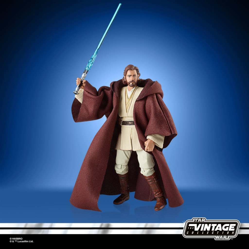 STAR WARS EPISODE II VINTAGE COLLECTION ACTION FIGURA 2022 OBI-WAN KENOBI 10 CM HASBRO