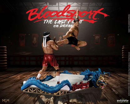 BLOODSPORT LAST FIGHT STATUA DIORAMA RESINA 1/10 ED LIMITATA INFINITE STATUE