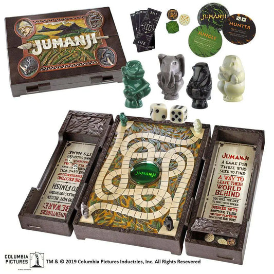 NOBLE COLLECTIONS JUMANJI COLLECTOR BOARD GAME REPLICA