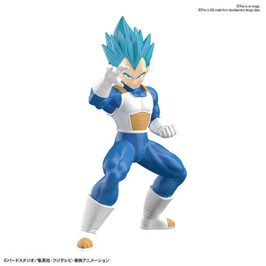 BANDAI VEGETA - DRAGON BALL EG S SAIYN GOD SS MODEL KIT 14 cm