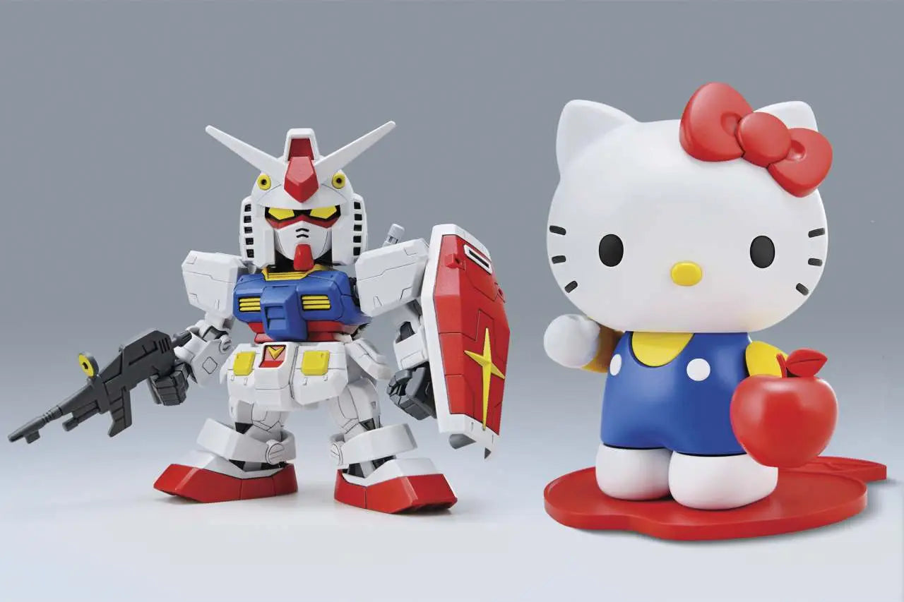 SD HELLO KITTY/GUNDAM RX-78-2 EX STAND