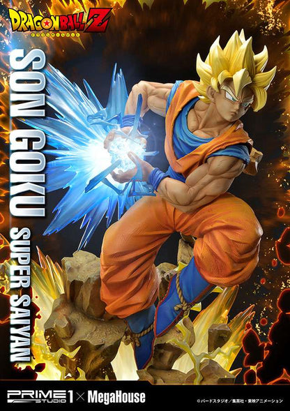 Dragon ball Z Son Goku Super Sayan Statue 63 cm in resina