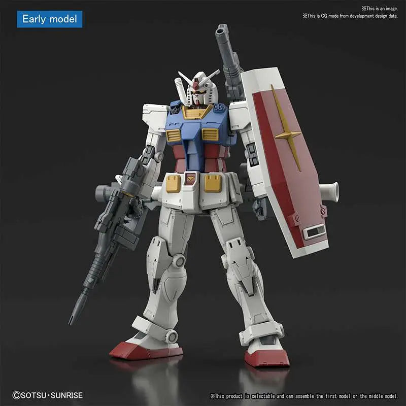 BANDAI - GUNDAM HG RX-78-02 ORIGIN 1/144 MODEL KIT 12.5 cm
