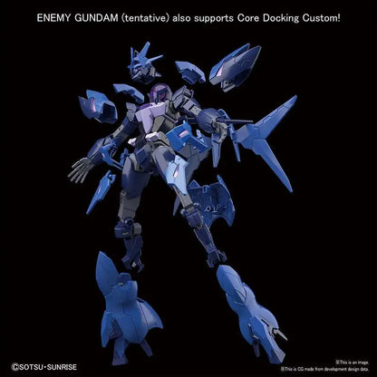 BANDAI - GUNDAM HG BDR NEW ENEMY 1/144 MODEL KIT 13 cm