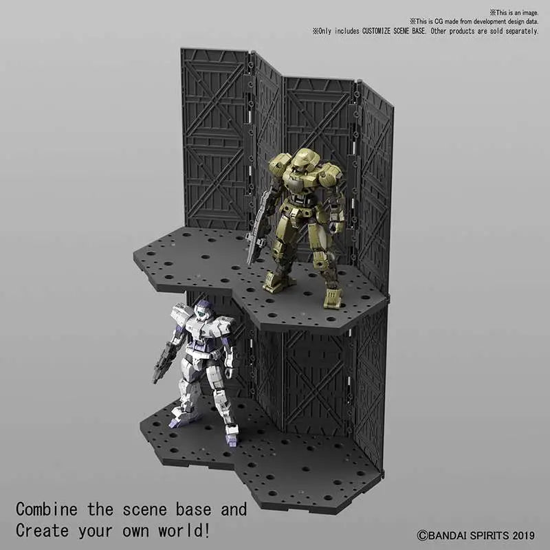 BANDAI CUSTOMIZE SCENE BASE MODEL KIT 12 cm