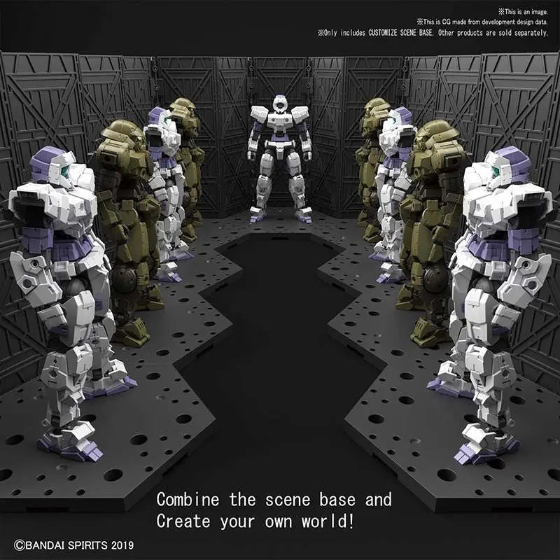 BANDAI CUSTOMIZE SCENE BASE MODEL KIT 12 cm