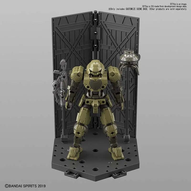 BANDAI CUSTOMIZE SCENE BASE MODEL KIT 12 cm