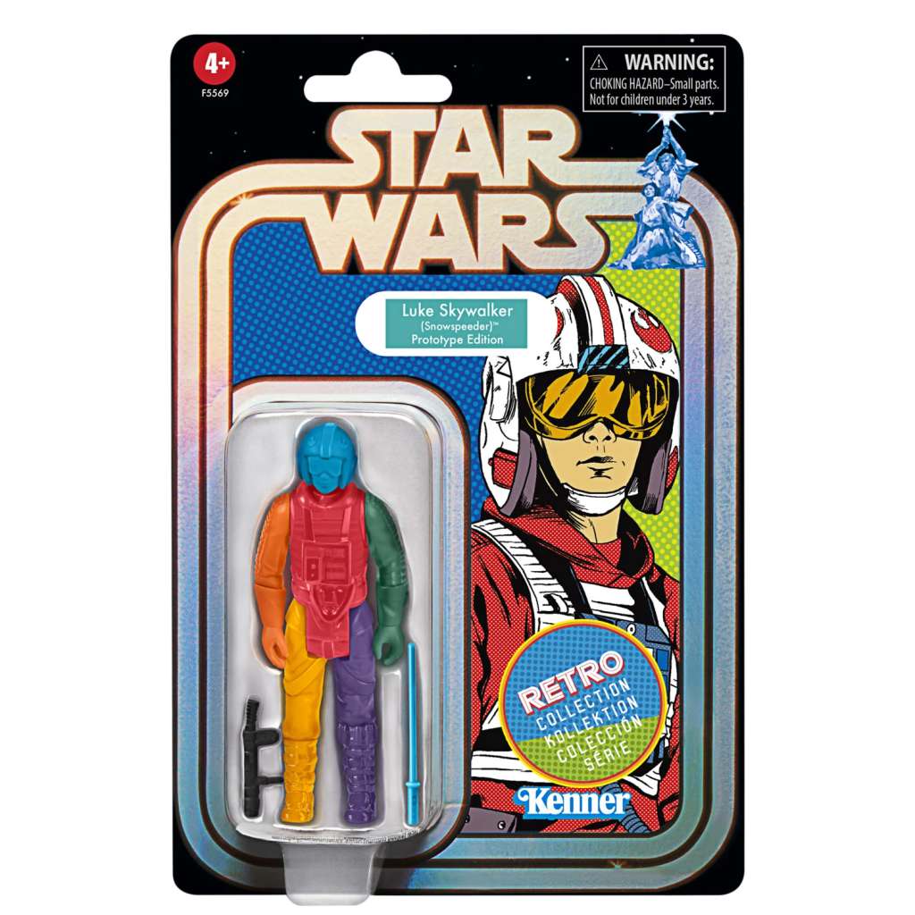 STAR WARS RETRO COLLECTION ACTION FIGURA 2022 LUKE SKYWALKER (SNOWSPEEDER) PROTOTYPE EDITION 10 CM HASBRO