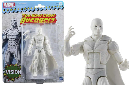HASBRO VISION - MARVEL LEGENDS VINTAGE WHITE AF ACTION FIGURE