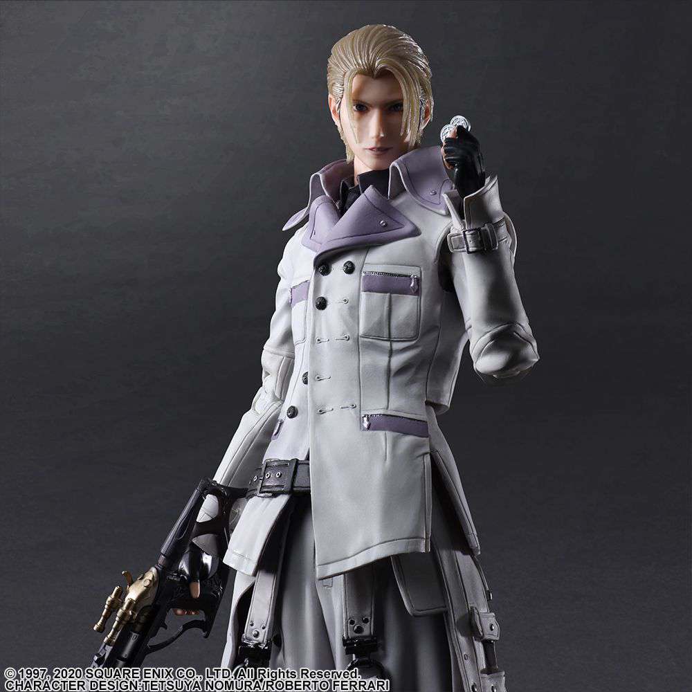 SQUARE ENIX FF VII REMAKE RUFUS SHINRA PLAY ARTS KAI ACTION FIGURE 27 cm