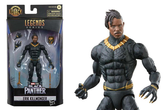 MARVEL LEGENDS BLP ERIK KILLMONGER AF ACTION FIGURA HASBRO
