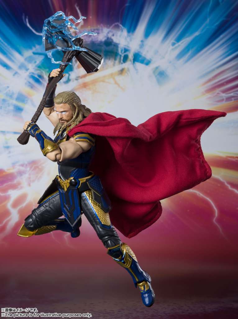 BANDAI SHF THOR LOVE & THUNDER THOR ACTION FIGURE 17 cm