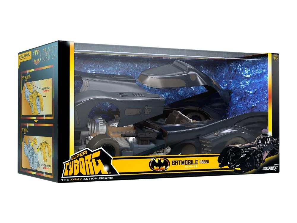 BATMAN SUPER CYBORG  BATMOBILE 1989 FULL