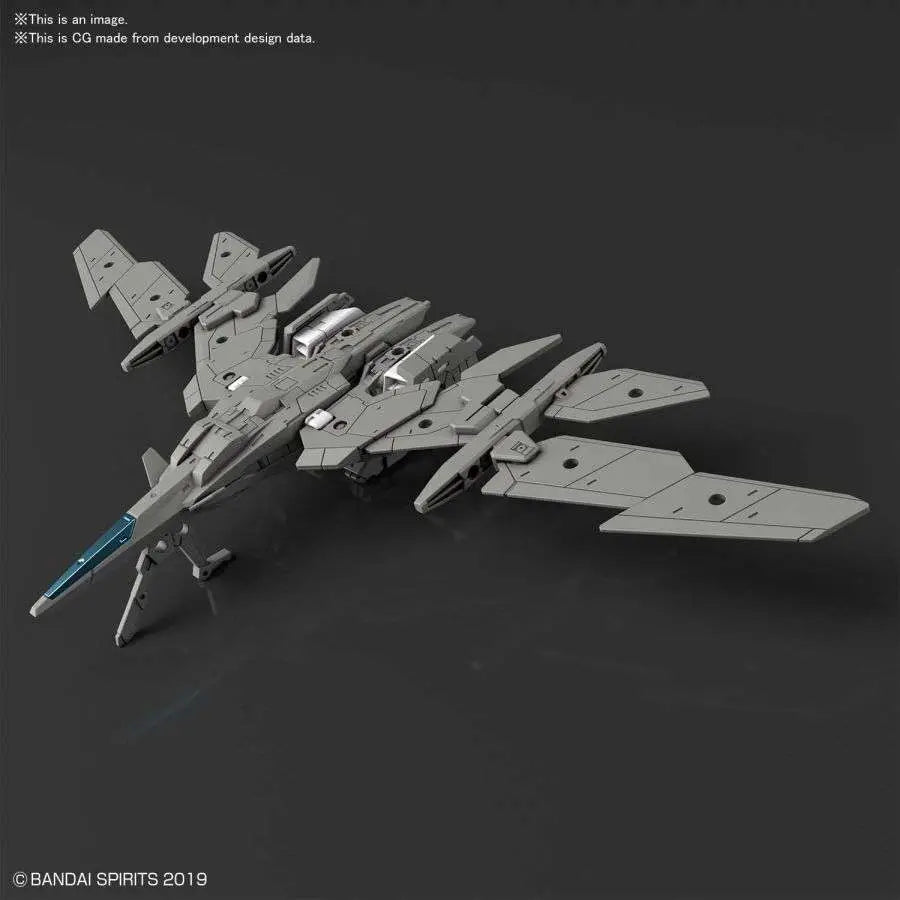 BANDAI 30MM EX ARM VEHICLE AIR FIGHT GRAY 1/144 MODEL KIT -