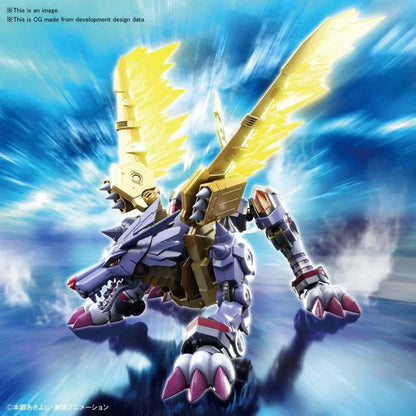 BANDAI RISE METALGARURUMON AMPLIFIED MODEL KIT 17 cm