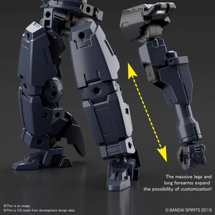 BANDAI 30MM BEXM-14T CIELNOVA DARK GRAY 1/144 MODEL KIT 12.50 cm