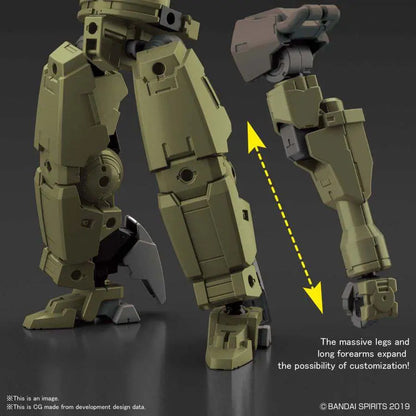 BANDAI 30MM BEXM-14T CIELNOVA GREEN 1/144 MODEL KIT 12.50 cm