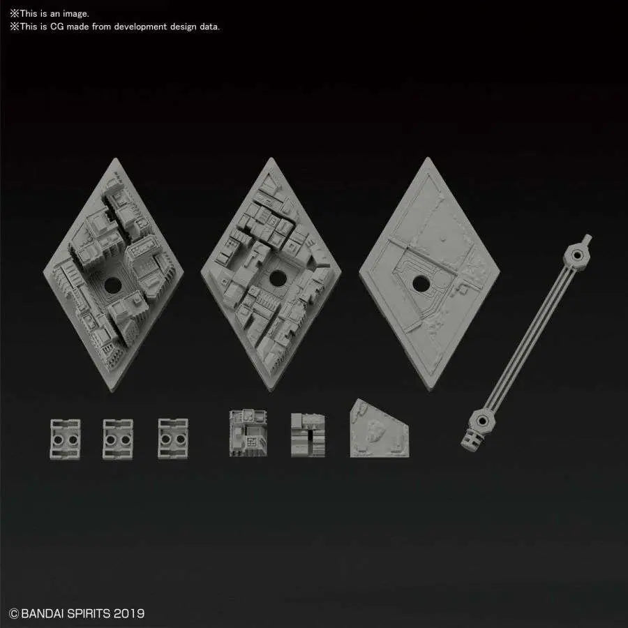BANDAI CUSTOMIZE SCENE BASE LANDSCAPE VER MODEL KIT -