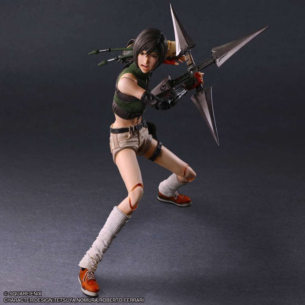 SQUARE ENIX FF 7 REBIRTH YUFFIE KISARAGI PAK AF ACTION FIGURE 24 cm