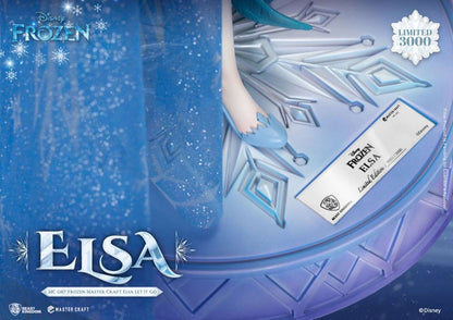BEAST KINGDOM FROZEN ELSA LET IT GO MASTERCRAFT STATUA 38 cm
