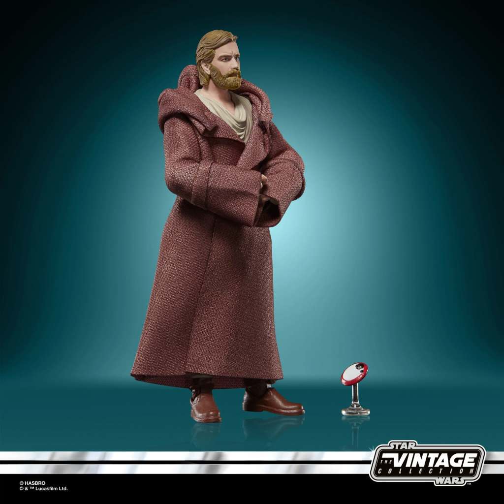 STAR WARS: OBI-WAN KENOBI VINTAGE COLLECTION ACTION FIGURA 2022 OBI-WAN KENOBI (WANDERING JEDI) 10 CM HASBRO