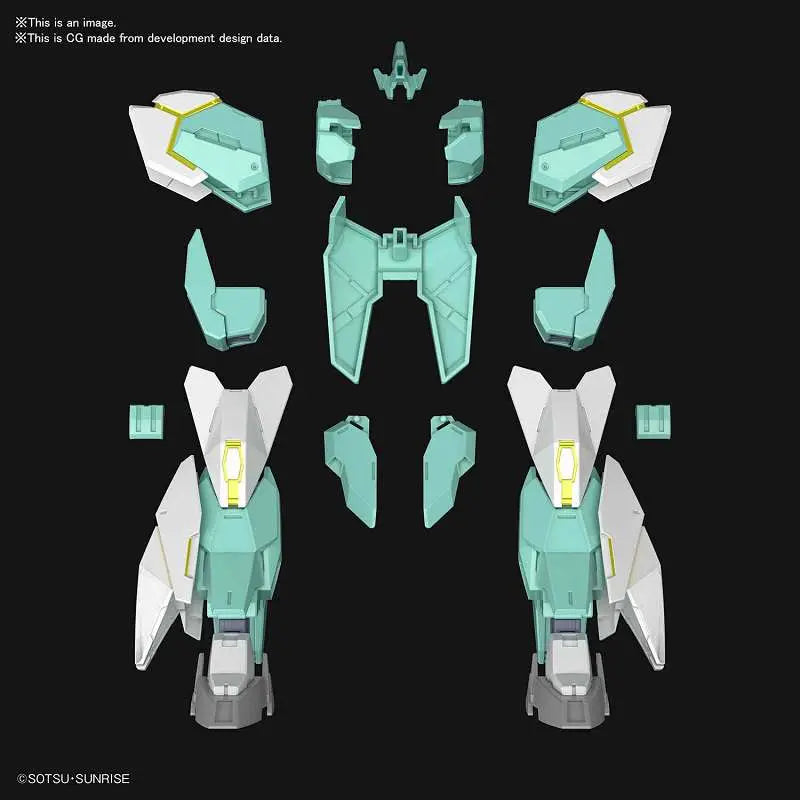 BANDAI HG BDR PROTAGONIST UNIT NEW ARMOR 2 1/144 MODEL KIT 10 cm