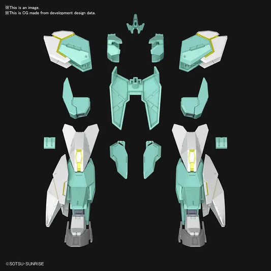 BANDAI HG BDR PROTAGONIST UNIT NEW ARMOR 2 1/144 MODEL KIT 10 cm