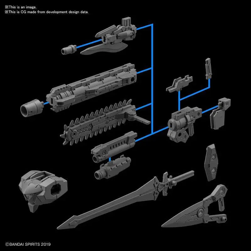 30MM OP WEAPON 1 FOR RABIOT 1/144