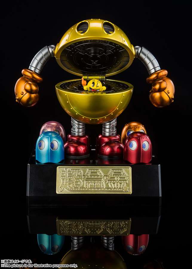 BANDAI PAC-MAN CHOGOKIN ACTION FIGURE 10 cm