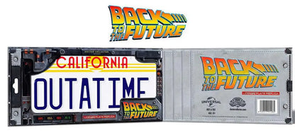 DOCTOR COLLECTOR BTTF OUTATIME LICENCE PLATE REPLICA