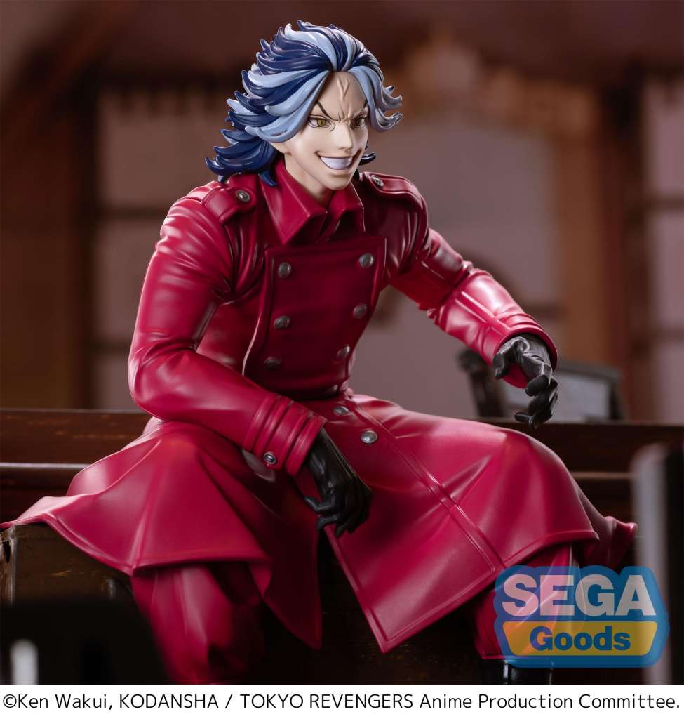 SEGA TOKYO REVENGERS TV TAIJU SHIBA PM PERCHING STATUA 14 cm