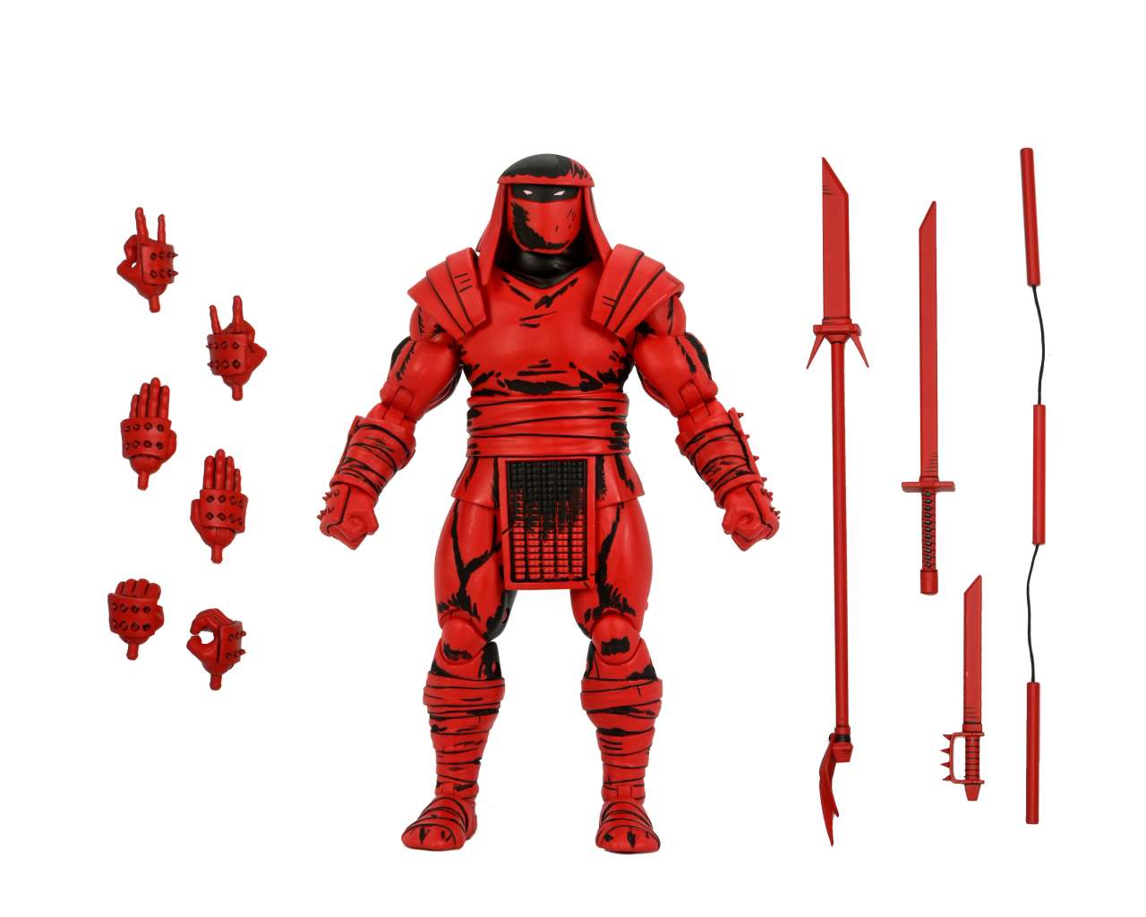 TMNT MIRAGE RED & BLACK FOOT ENFORCER ACTION FIGURE