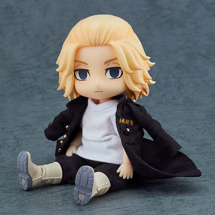 TOKYO REVENGERS NENDOROID FIGURA BAMBOLA MIKEY 14 CM ORANGE ROUGE