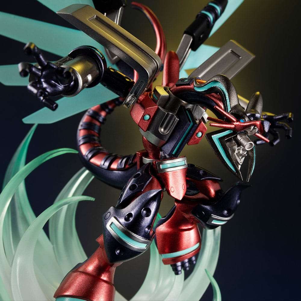 YU-GI-OH! VRAINS MONSTERS CHRONICLE STATUA PVC BORRELOAD DRAGON 14 CM MEGAHOUSE