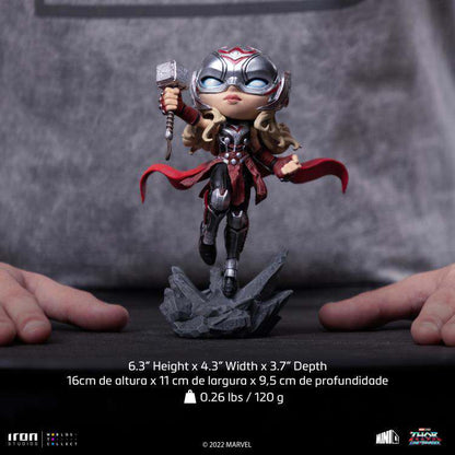 IRON STUDIOS THOR LOVE THUNDER MIGHTY THOR MINICO STATUA 15 cm