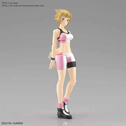 BANDAI RISE BUILD FIGHTERS TRY FUMINA MODEL KIT 12 cm